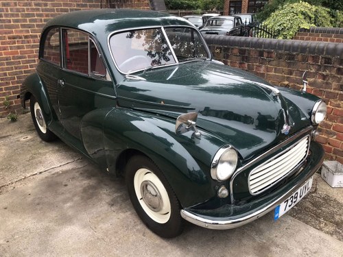 1955 Morris Minor: 16 Feb 2019 For Sale by Auction