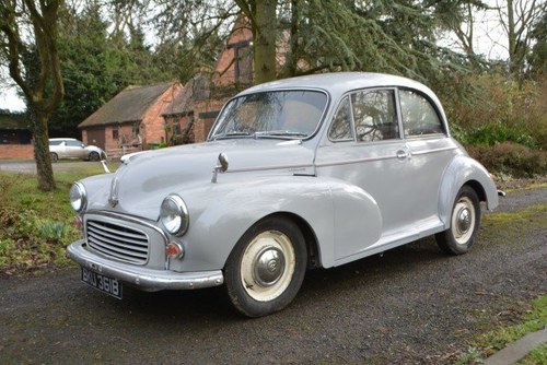 1964 Morris Minor 1000 Two-Door Saloon For Sale by Auction