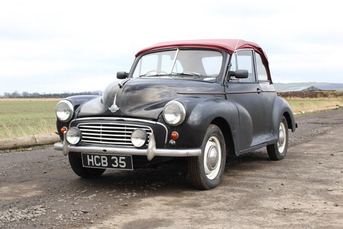 1956 Morris Minor For Sale by Public auction 23rd February In vendita all'asta