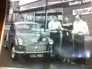 Morris minor 1000 1958, with genuine 30,000 miles In vendita