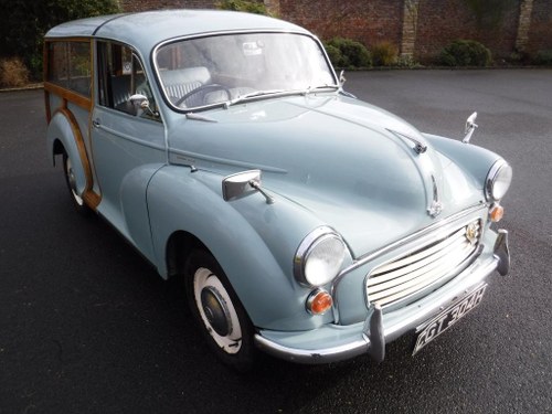 **MARCH AUCTION**1969 Morris Minor Traveller For Sale by Auction