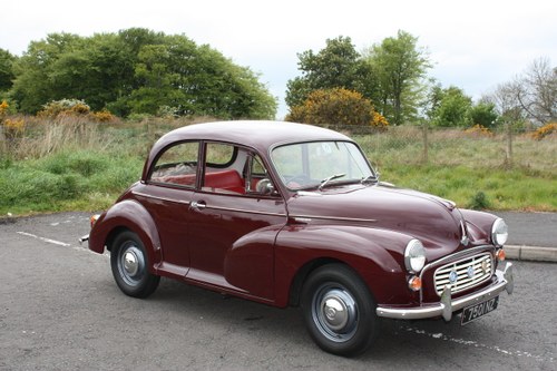 1970 Morris Minor 1098cc One Family Owned from New For Sale