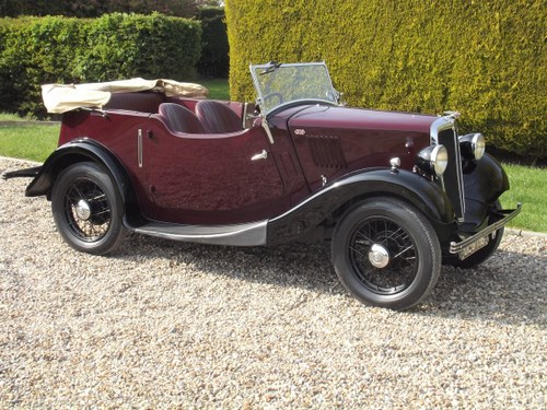 1936 Morris 8HP Series One Four Seater Tourer SOLD
