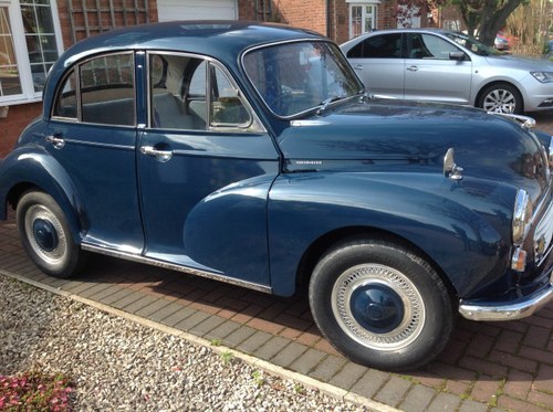 Morris Minor 1968 on the road & in use For Sale