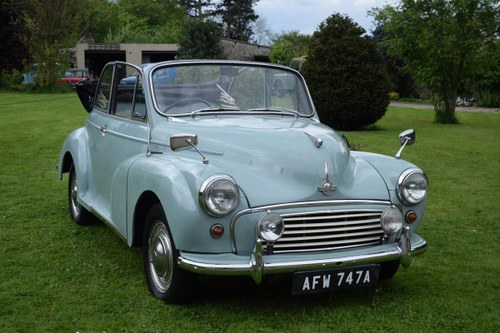 1963 MORRIS MINOR FACTORY CONVERTIBLE - LOVELY EXAMPLE! For Sale