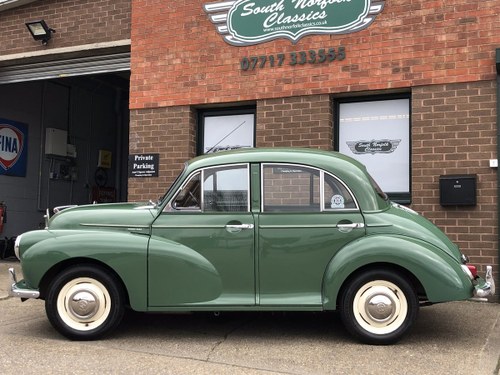 1964 Morris Minor saloon, 64000 miles matching numbers  SOLD