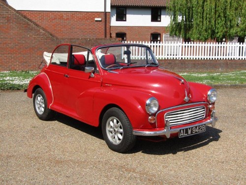 1964 Morris Minor Convertible at ACA 15th June  For Sale