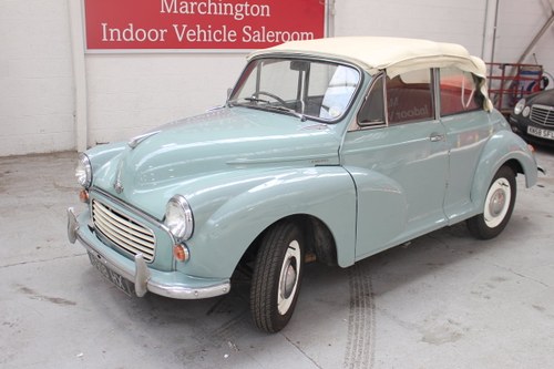 Public Auction:1960 Morris 1000 Tourer For Sale by Auction