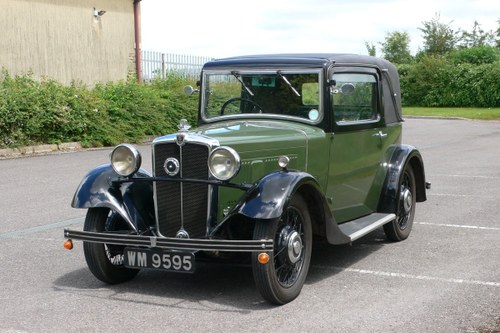 1933 Morris 10/4 Fixed Head Special Coupe For Sale by Auction