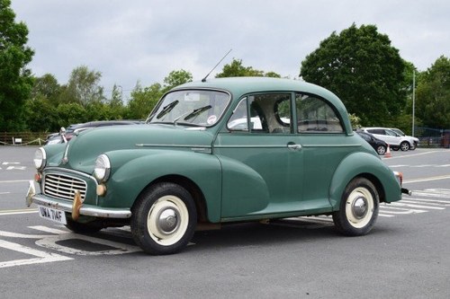 1968 Morris Minor 1000 Two-Door Saloon For Sale by Auction