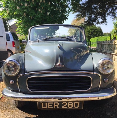 1958 Original Factory Morris Minor Convertible À venda