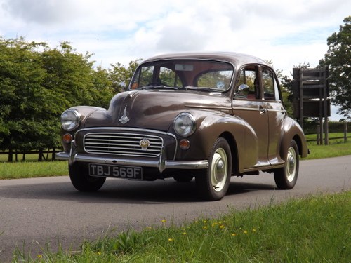1968 Morris Minor 1000 - Fully Restored Car For Sale by Auction
