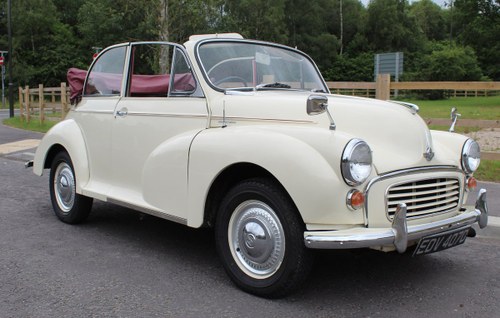 1966 Morris Minor Factory Convertible Excellent VERKAUFT