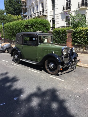 1933 Morris 10/4 Fixed Head Special Coupe In vendita