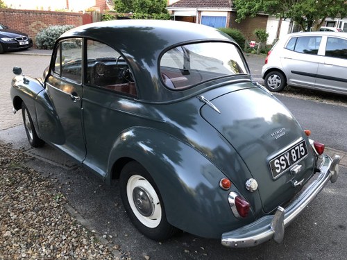 Morris Minor 948cc in Clarendon Grey 1957 Now SOLD For Sale
