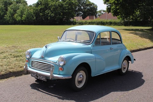 Morris Minor 1000 1970 - To be auctioned 26-07-19 For Sale by Auction