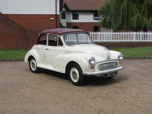 1958 Morris Minor 1000 Convertible at ACA 24th August For Sale