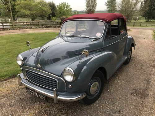 1957 Morris Minor Convertible In vendita