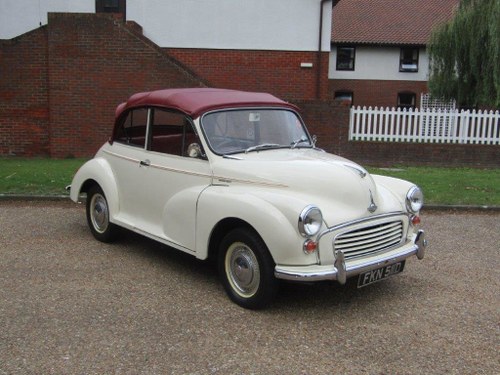 1966 Morris Minor Canterbury Tourer at ACA 24th August  For Sale