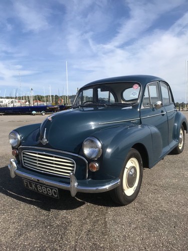 Morris Minor. For Sale or Swap for Triumph Herald SOLD