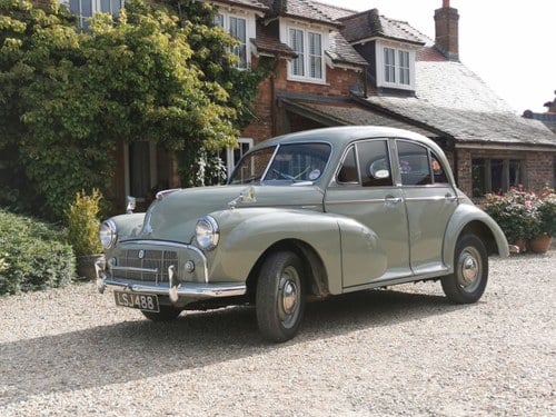 1952 Morris Minor 12 Sep 2019 For Sale by Auction