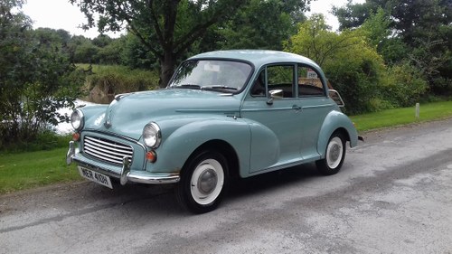 1969 MORRIS MINOR 'PHYLLIS' SALOON ~ GREY ~ 29 YRS OWNED! SOLD