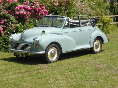 1967 Morris Minor Convertible In vendita