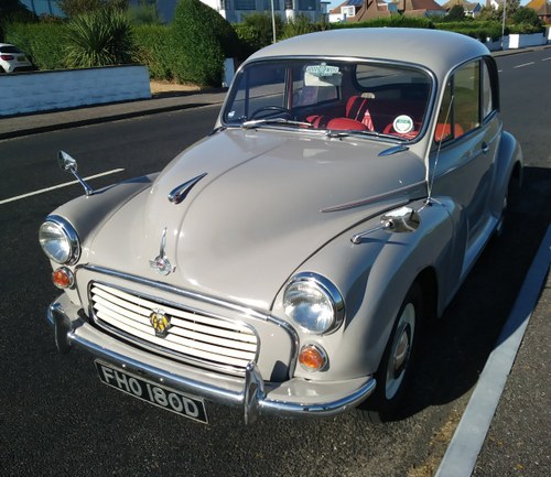 1966 Morris Minor 1000 Deluxe 2dr Saloon 'Mildred' For Sale