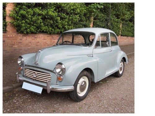 1963 Morris Minor Deluxe  - price reduced! VENDUTO