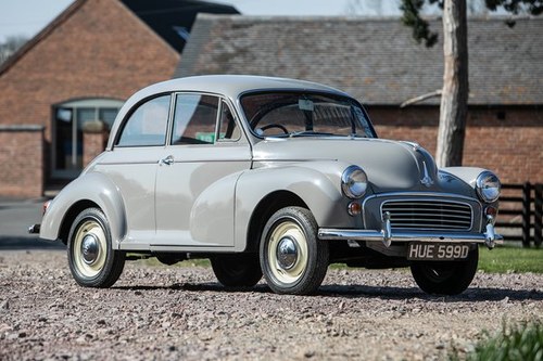1966 Morri Minor 1000 - Just 37,000 miles three keepers For Sale by Auction