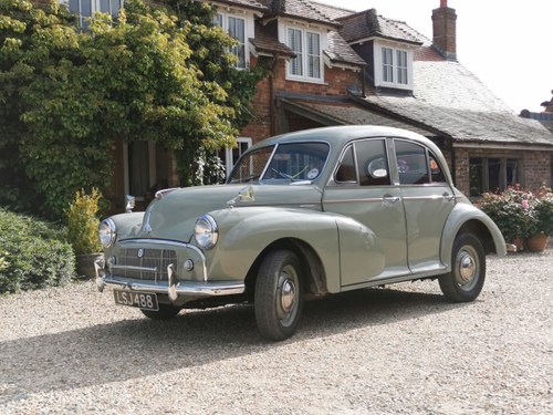 1952 Morris Minor For Sale by Auction