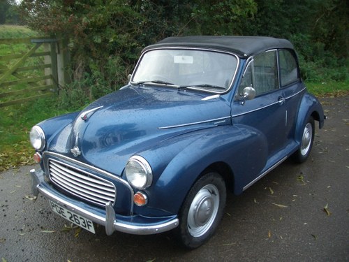 1968 Morris Minor Convertible In vendita