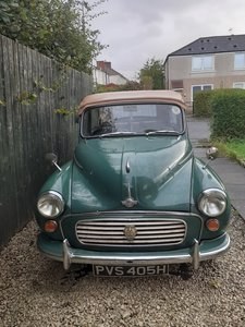 1970 Morris Minor 1000 For Sale by Auction