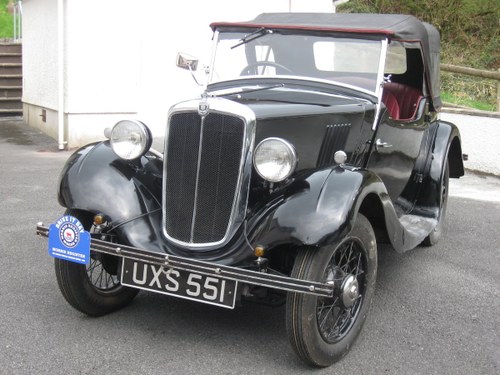 1937  Morris 8 series 1 tourer  For Sale
