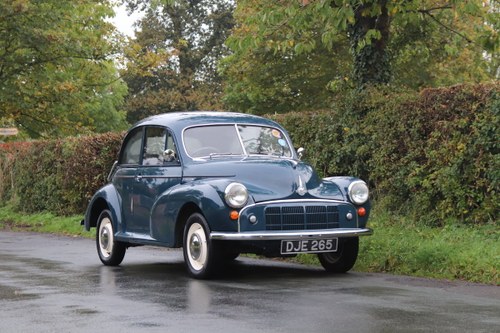 1954 Morris Minor Series II, £16k spent, 1 family since 1974 VENDUTO