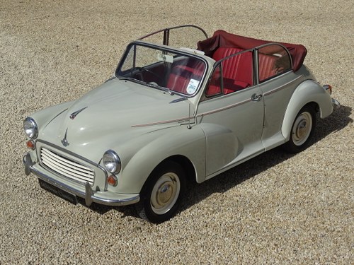 1959 Morris 1000 Factory Convertible – Very Original For Sale