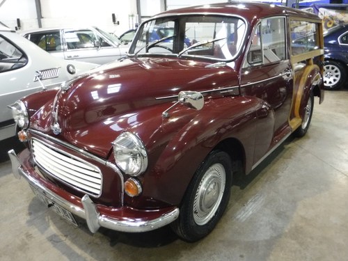 1970 Morris Minor 1000 For Sale by Auction