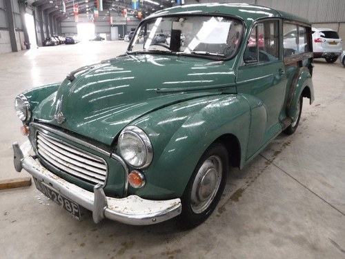 1968 Morris Minor For Sale by Auction