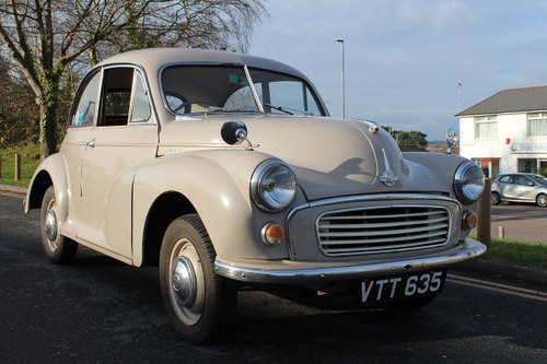 Morris Minor 1956 - To be auctioned 31-01-20 For Sale by Auction