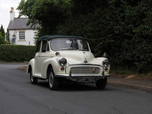 1966 Morris Minor Convertible In vendita