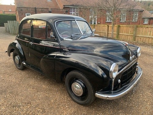 1953 Morris Minor For Sale by Auction
