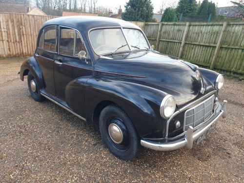 1953 Morris Minor For Sale by Auction