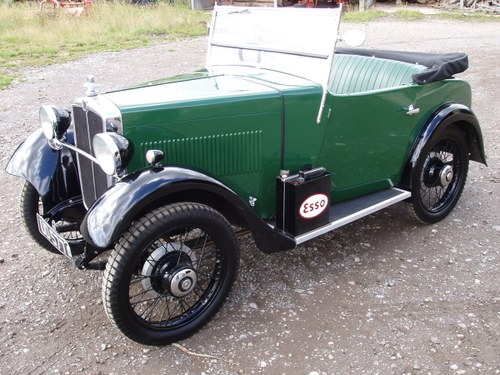 1932 Morris Minor series I 2-seat tourer In vendita