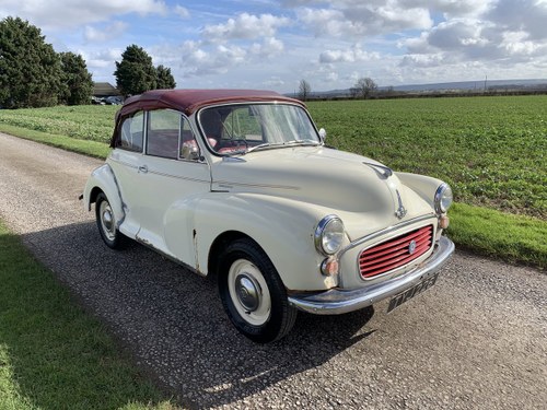 1959 Morris minor convertible usable classic needing tlc SOLD
