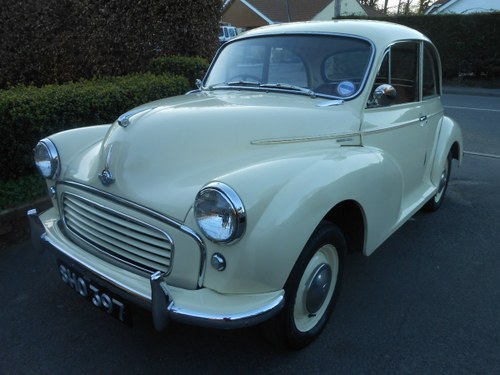 1957 Morris minor 1000  SOLD