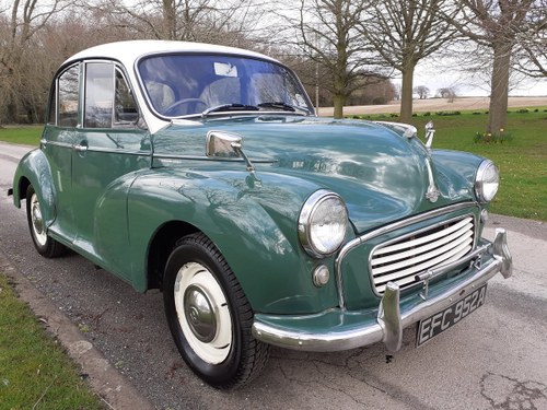 1963 MORRIS MINOR 1000 'STANLEY' ~ VALUE ENTRY CLASSIC!!!    SOLD