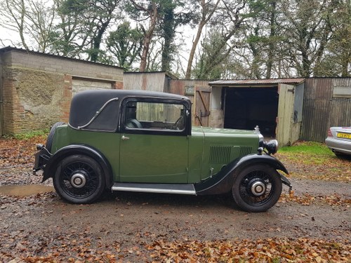 1933 Morris 10/4 FHC Special SOLD
