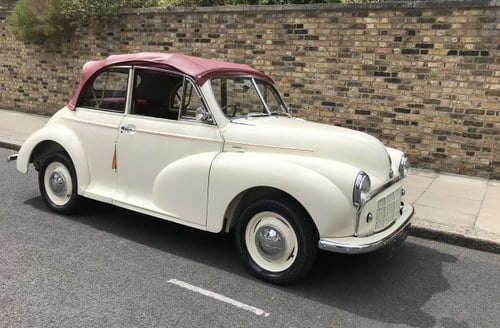 1953 MORRIS MINOR CONVERTIBLE For Sale by Auction