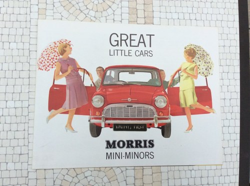 Morris Mini sales brochure In vendita
