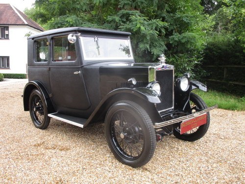 1930 Morris Minor Fabric Saloon (Fully Restored) For Sale